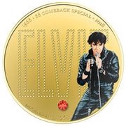 2 Dollars - Elizabeth II Elvis Presley ’68 Comeback, Niue, 2018 reverse image