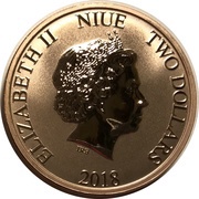 2 Dollars - Elizabeth II Scrooge McDuck Safe Room obverse image