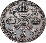 1 Couronne / Kronenthaler - Joseph II Type 2 reverse image