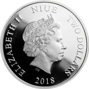 2 Dollars - Elizabeth II Doctor Who: Season 11 obverse image