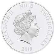 2 Dollars - Elizabeth II Emperor Palpatine obverse image
