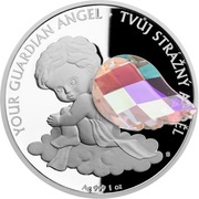 2 Dollars - Elizabeth II Your Guardian Angel, Niue, 2018 reverse image