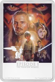 2 Dollars - Elizabeth II Star Wars: The Phantom Menace, Niue, 2018 reverse image