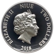 2 Dollars - Elizabeth II French Bulldog obverse image