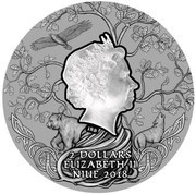 2 Dollars - Elizabeth II Perun obverse image