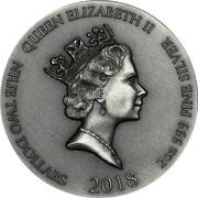 2 Dollars - Elizabeth II John the Baptist obverse image