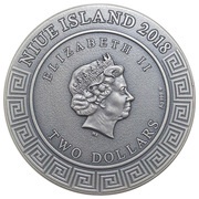 2 Dollars - Elizabeth II Poseidon obverse image