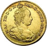 1 Souverain - Maria Theresa Large flan obverse image