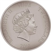 2 Dollars - Elizabeth II Battle of Hastings obverse image