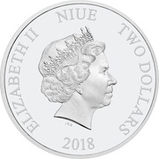 2 Dollars - Elizabeth II Year of the Dog obverse image