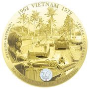 2 Dollars - Elizabeth II Battle of Binh Ba, Niue, 2019 reverse image