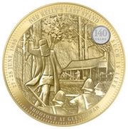 2 Dollars - Elizabeth II Ned Kelly's Last Stand, Niue, 2019 reverse image