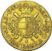 1 Souverain - Maria Theresa Type 2 reverse image