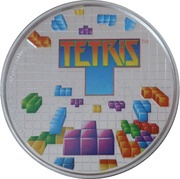 2 Dollars - Elizabeth II Tetris, Niue, 2019 reverse image