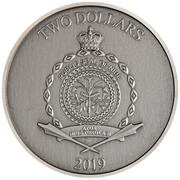 2 Dollars - Elizabeth II Aladdin obverse image