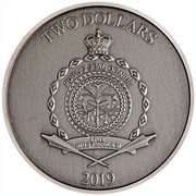 2 Dollars - Elizabeth II Sinbad the Sailor obverse image