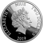 2 Dollars - Elizabeth II Year of the Pig obverse image