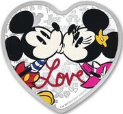 2 Dollars - Elizabeth II Disney: Love, Niue, 2019 reverse image