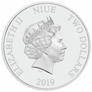 2 Dollars - Elizabeth II Sleeping Beauty obverse image