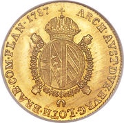 1 Souverain - Joseph II Austria mints reverse image