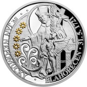 2 Dollars - Elizabeth II Beatification, Niue, 2019 reverse image