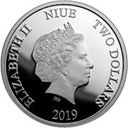2 Dollars - Elizabeth II Mickey Mouse obverse image