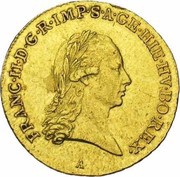 1 Souverain - Francis II obverse image