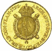 1 Souverain - Francis II reverse image