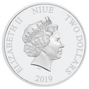 2 Dollars - Elizabeth II Kylo Ren obverse image