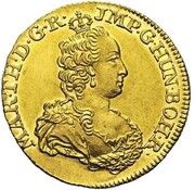 2 Souverains - Maria Theresa Type 1 obverse image