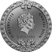 2 Dollars - Elizabeth II Aztec Calendar obverse image
