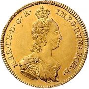 2 Souverains - Maria Theresa Vienna type 1 obverse image