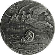 2 Dollars - Elizabeth II Moses on the Nile, Niue, 2019 reverse image
