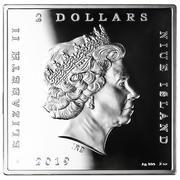 2 Dollars - Elizabeth II Tahitians obverse image