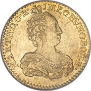 2 Souverains - Maria Theresa Type 2 obverse image