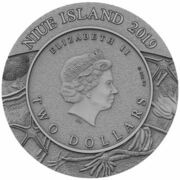 2 Dollars - Elizabeth II Starfish obverse image