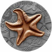 2 Dollars - Elizabeth II Starfish, Niue, 2019 reverse image