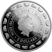 2 Dollars - Elizabeth II Newborn Baby obverse image