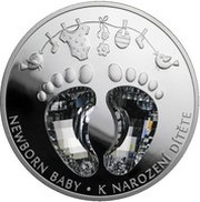 2 Dollars - Elizabeth II Newborn Baby, Niue, 2019-2021 reverse image