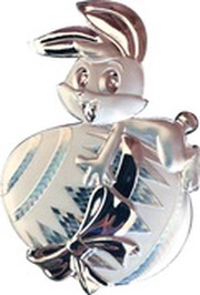 2 Dollars - Elizabeth II Easter Bunny, Niue, 2020 reverse image
