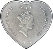 2 Dollars - Elizabeth II Heart in the Heart obverse image