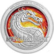 2 Dollars - Elizabeth II Mortal Kombat, Niue, 2020 reverse image