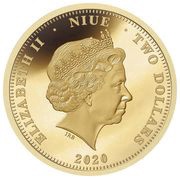 2 Dollars - Elizabeth II Parkes Radio Telescope obverse image