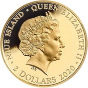 2 Dollars - Elizabeth II Pūces Brooch obverse image