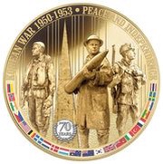 2 Dollars - Elizabeth II Korean War, Niue, 2020 reverse image