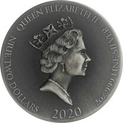 2 Dollars - Elizabeth II Resurrection of Lazarus obverse image