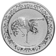 2 Dollars - Elizabeth II Red Phoenix, Niue, 2020 reverse image