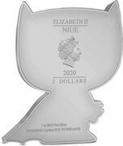2 Dollars - Elizabeth II Batman obverse image