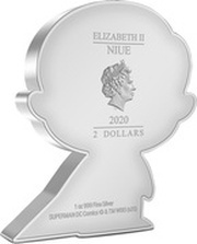 2 Dollars - Elizabeth II Superman obverse image