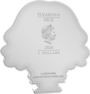 2 Dollars - Elizabeth II Hermione Granger obverse image